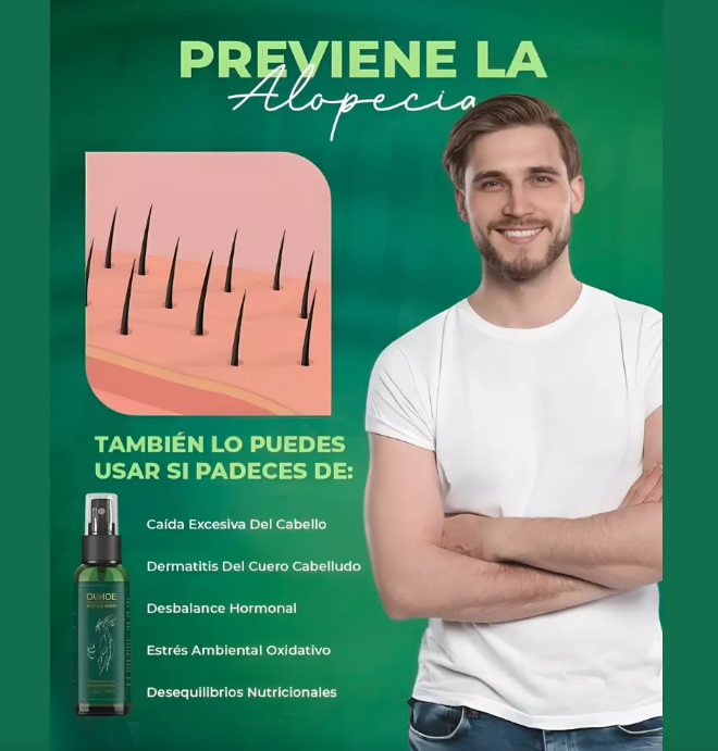 TONICO VEGANO PARA LA CAIDA DEL CABELLO 💇🏻♂️
