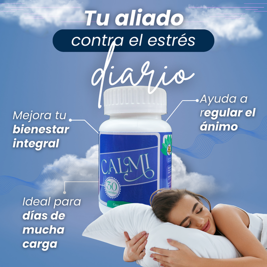 CALMI VITAMINA NATURAL PARA EL ESTRÉS Y ANSIEDAD